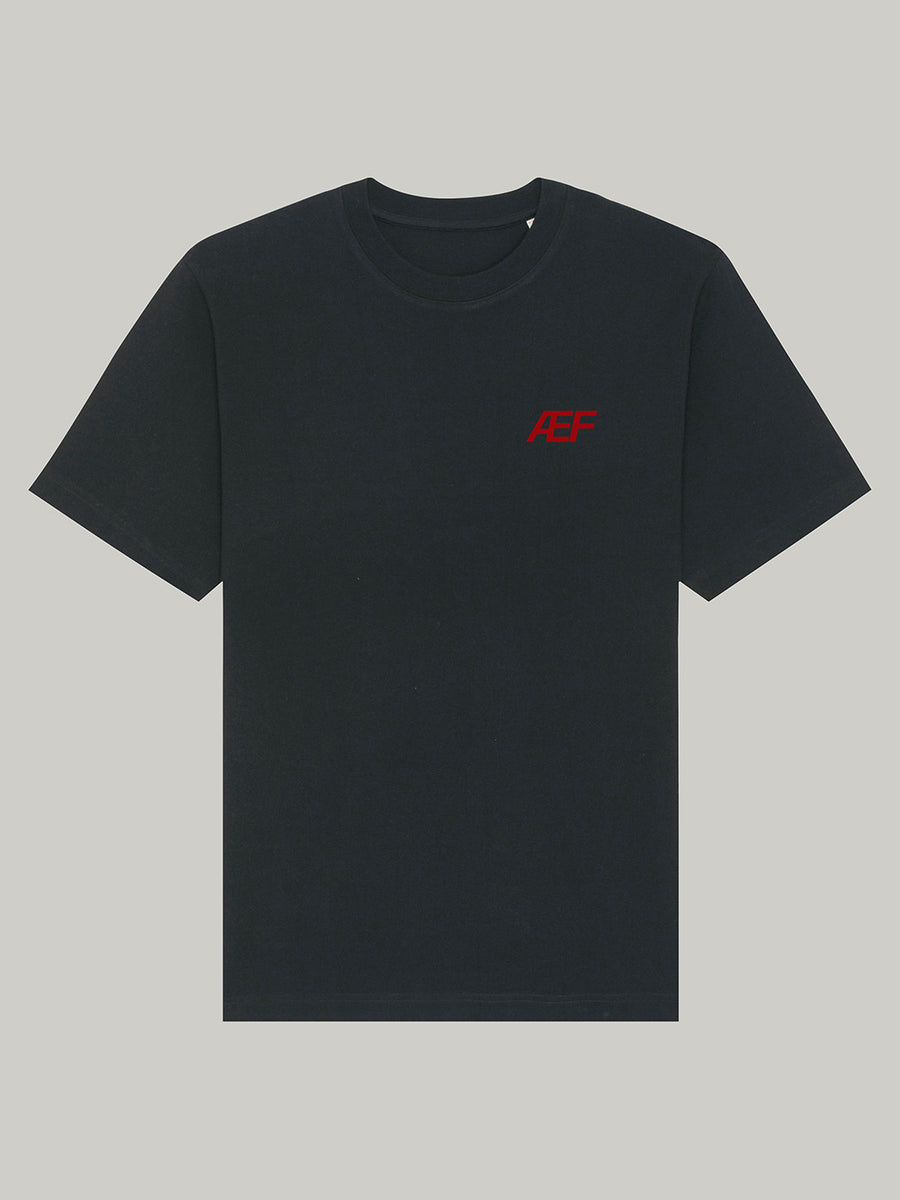 Vorverkauf: AEF Oversized Heavy T-Shirt (Black)