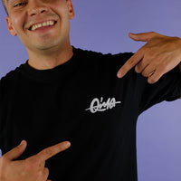 Qima Classic Logo Tee (Black)
